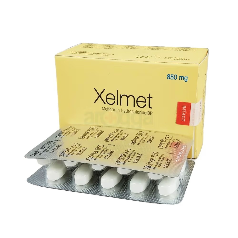 XELMET 850MG TABLET