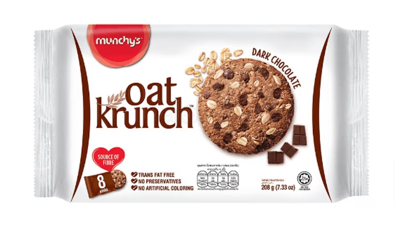 OAT KRUNCH DARK CHOCOLATE 208G