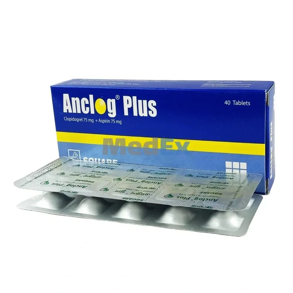 ANCLOG PLUS 75+75MG TABLET