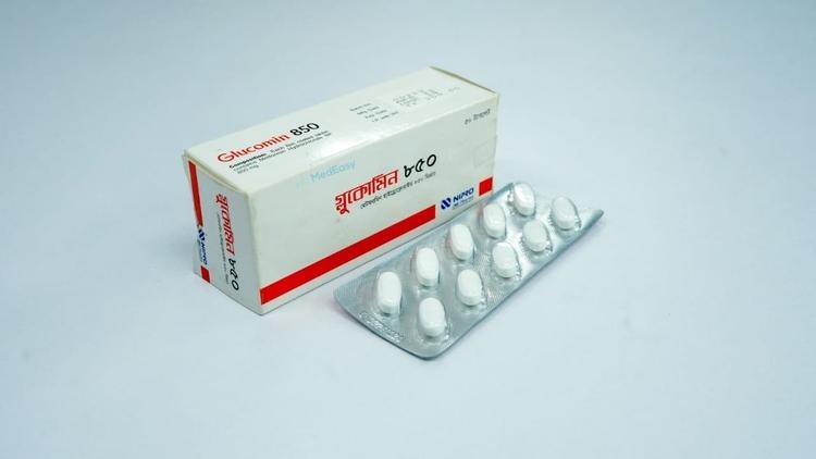 GLUCOMIN 850 mg TABLET