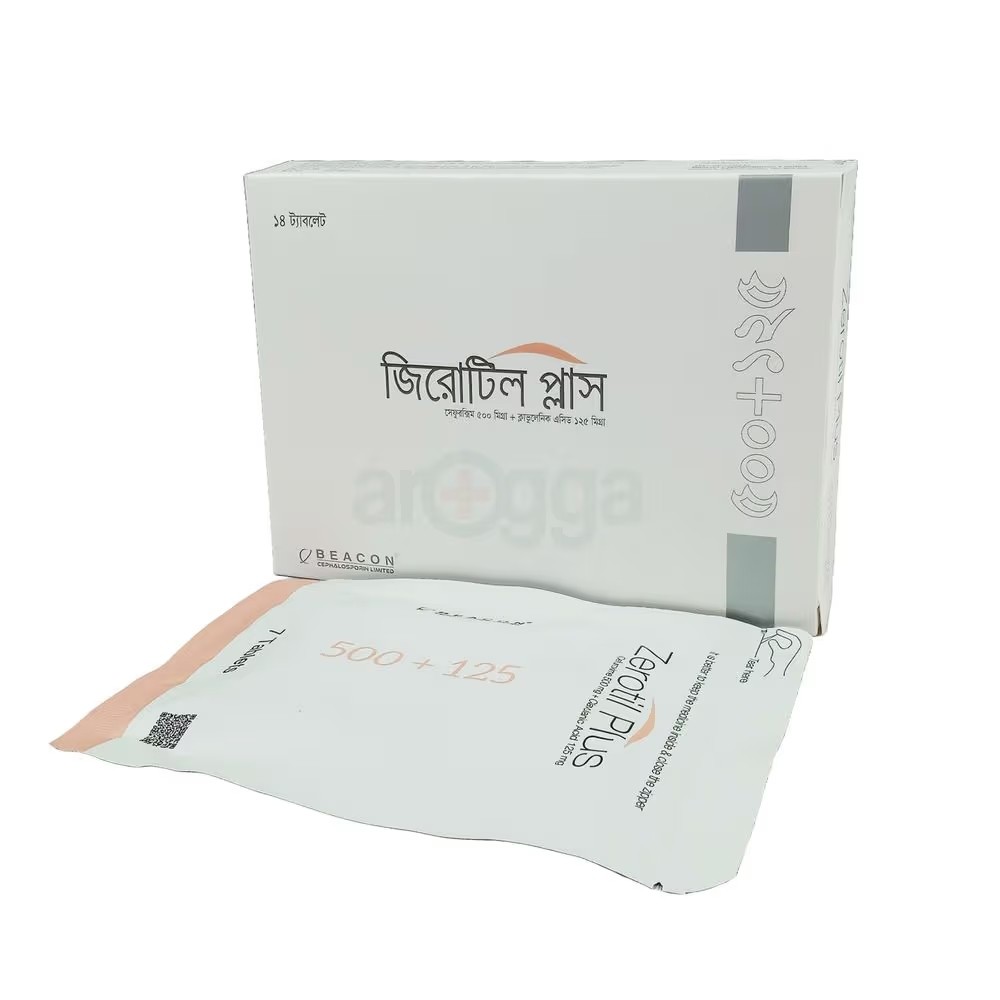 ZEROTIL PLUS 500mg+125mg TABLET