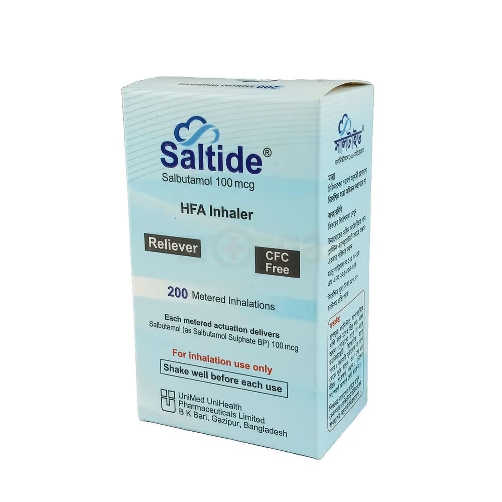 SALTIDE 100 mcg/puff Inhaler