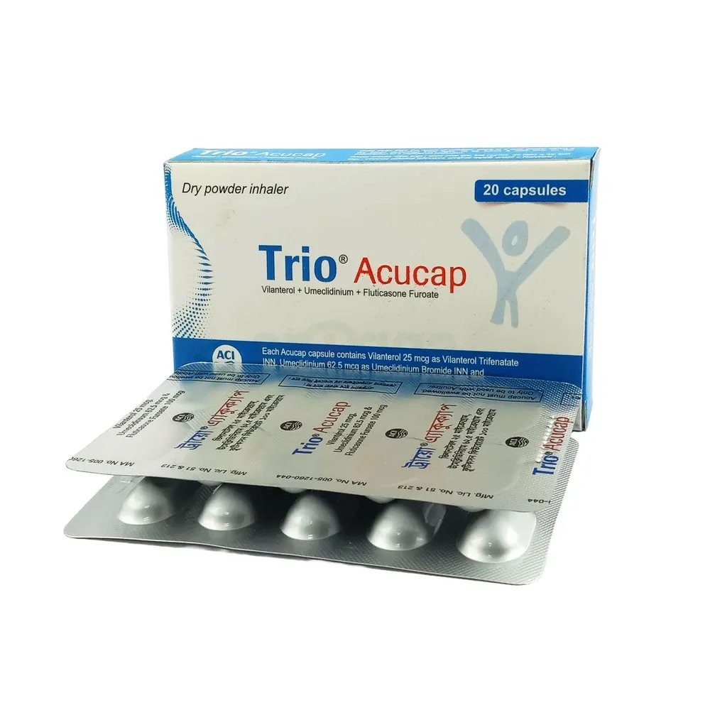 TRIO 200MCG ACUCAP