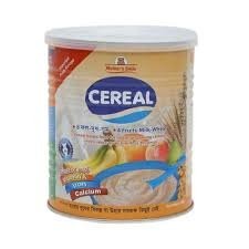CEREAL 4FRUITS-MILK-WHEAT TIN 400GM