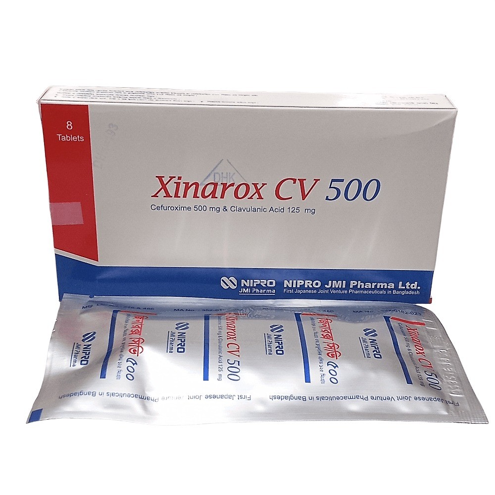 XINAROX CV 500mg+125mg TABLET