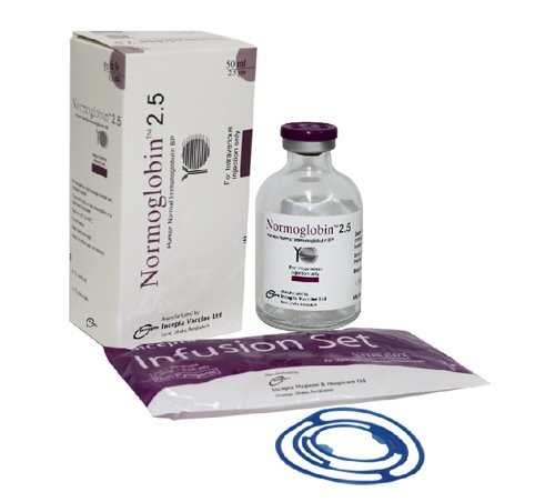 NORMOGLOBIN Injection 2.5-50 ML