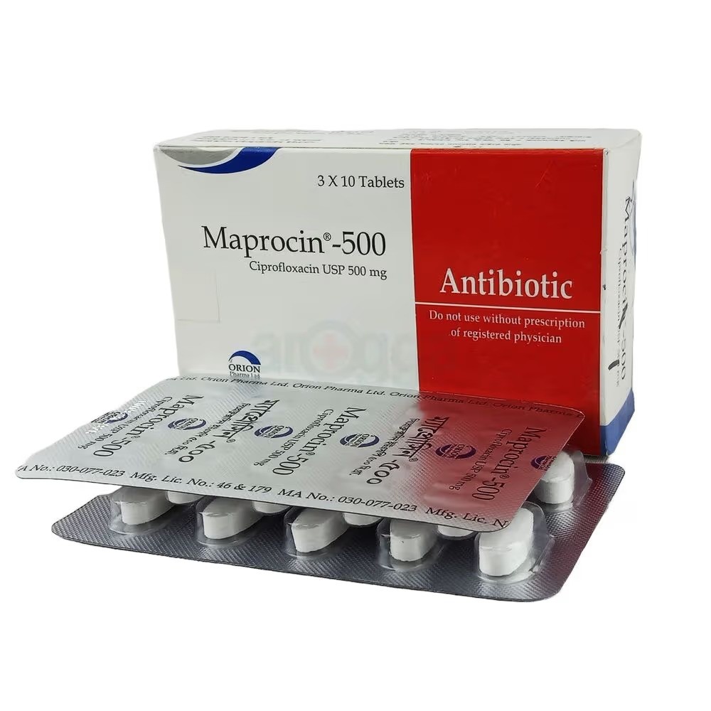 MAPROCIN 500 mg TABLET