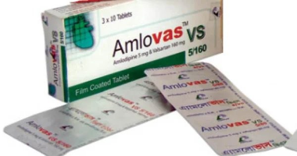 AMLOVAS VS 5MG+160MG TABLET