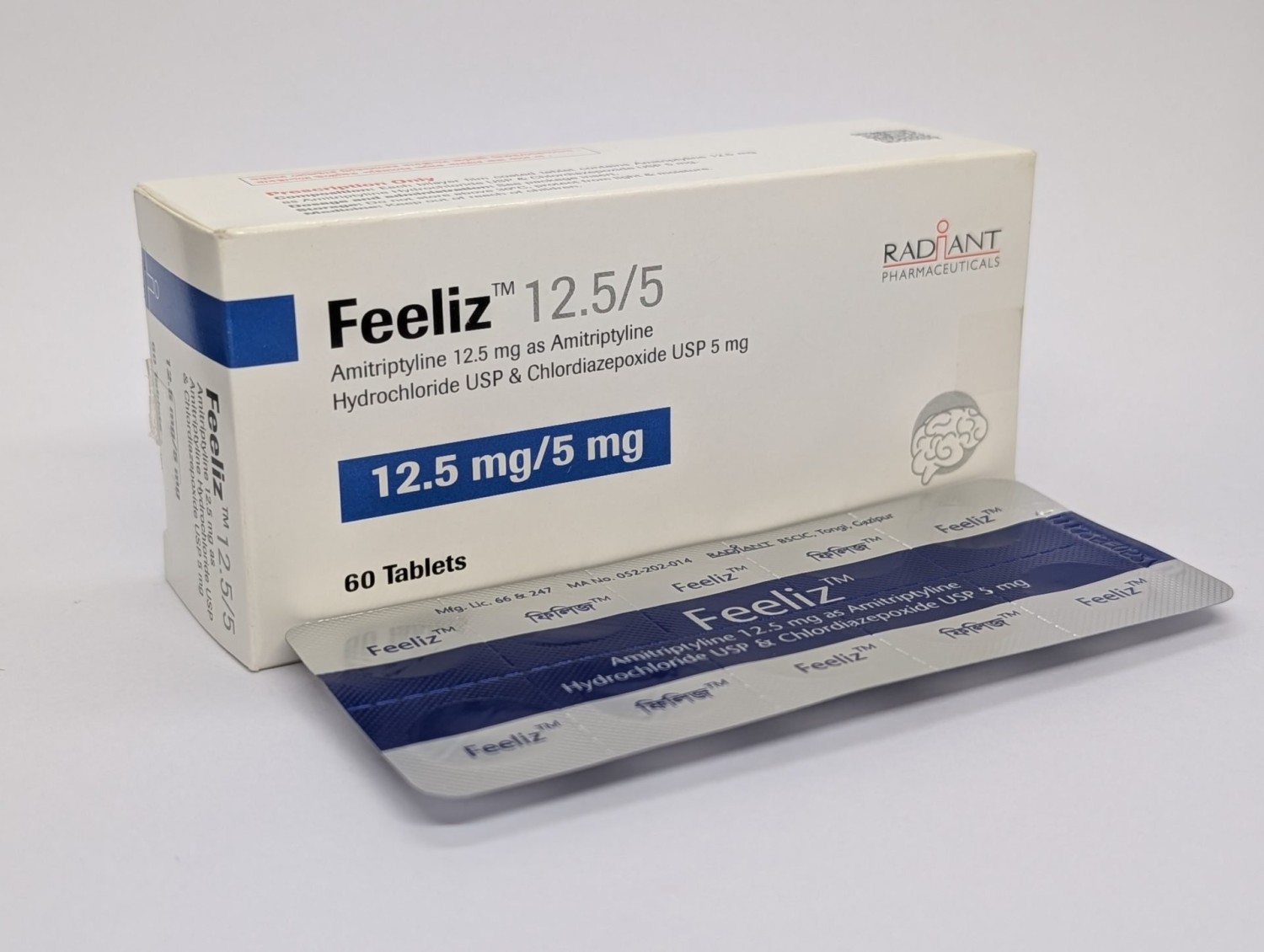 FEELIZ 12.5MG+5MG TABLET