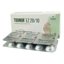 Tiginor EZ 20 mg+10 mg Tablet