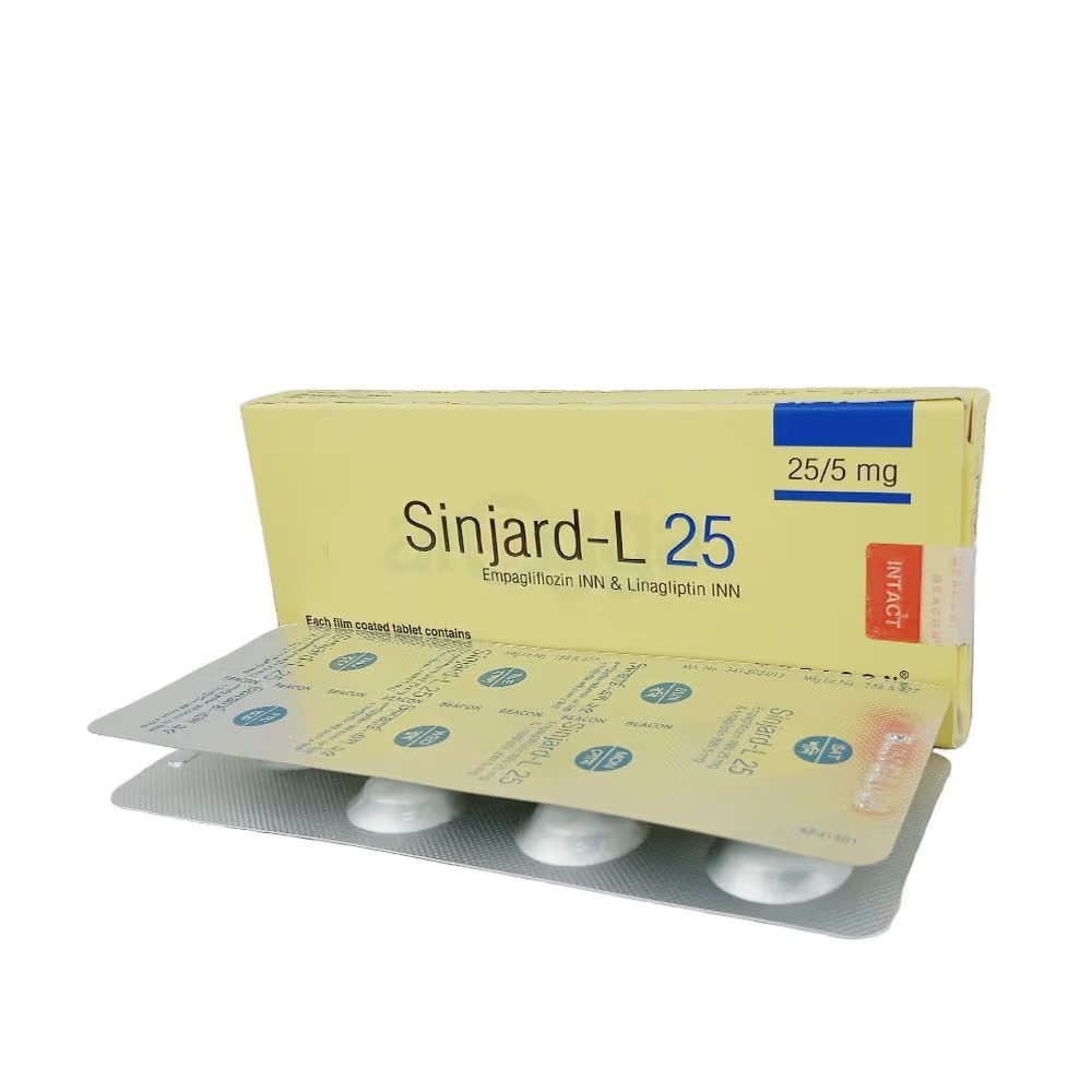SINJARD-L 25MG/5MG TABLET