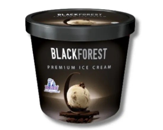 IGLOO BLAC FOREST 120ML ICE CREAM