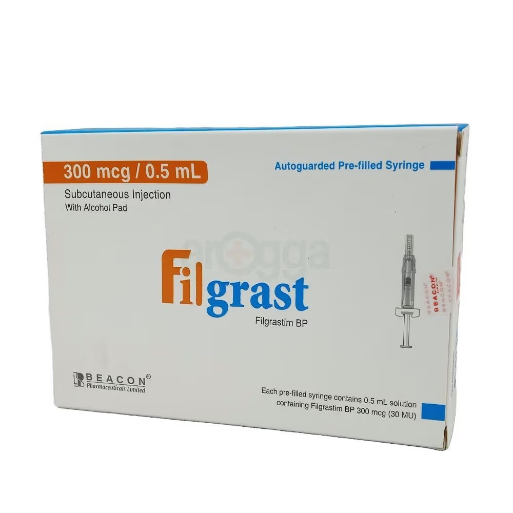 FILGRAST INJ 300MCG/0.5 ML IV/SC Injection