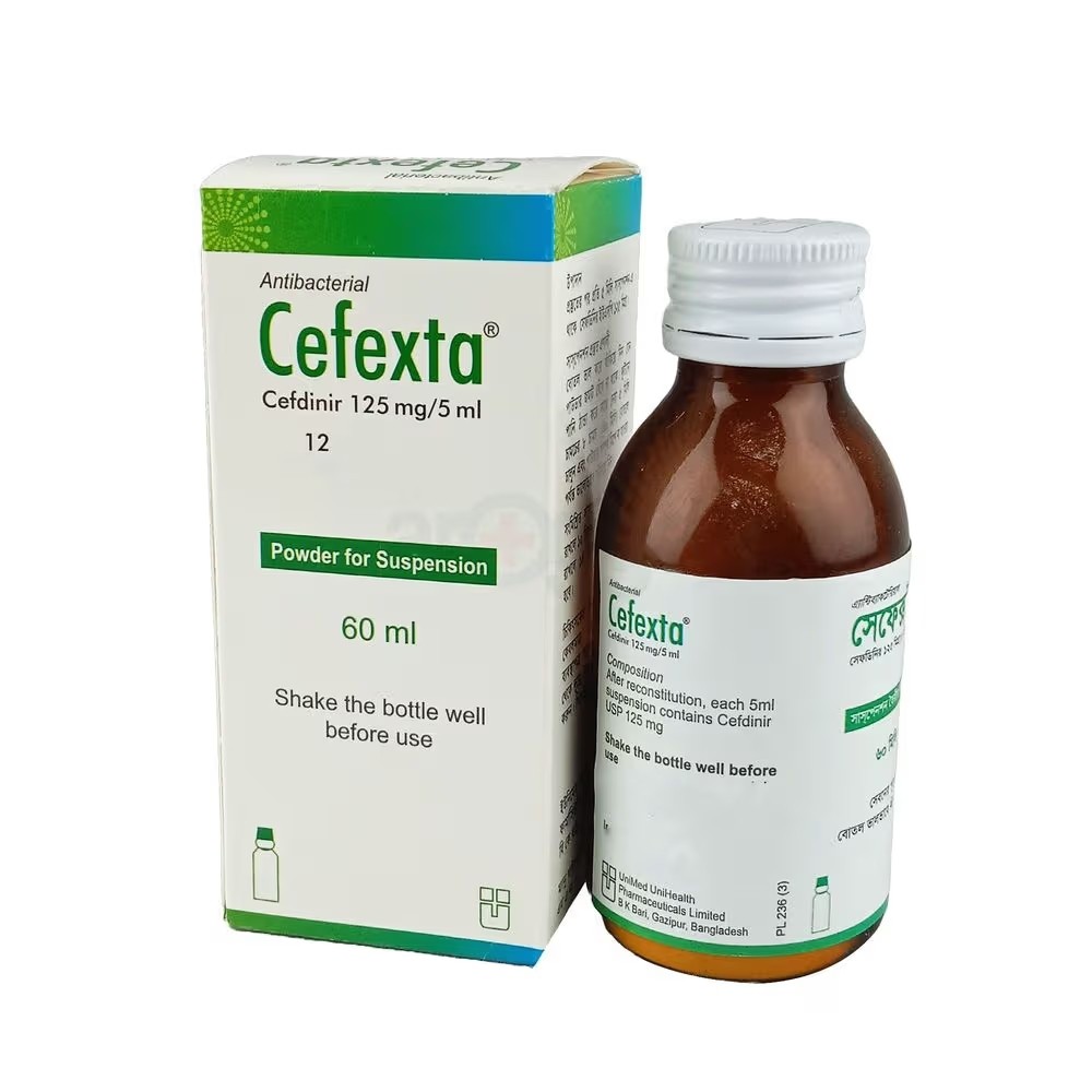 CEFEXTA 125mg/5ml Suspension 60ML