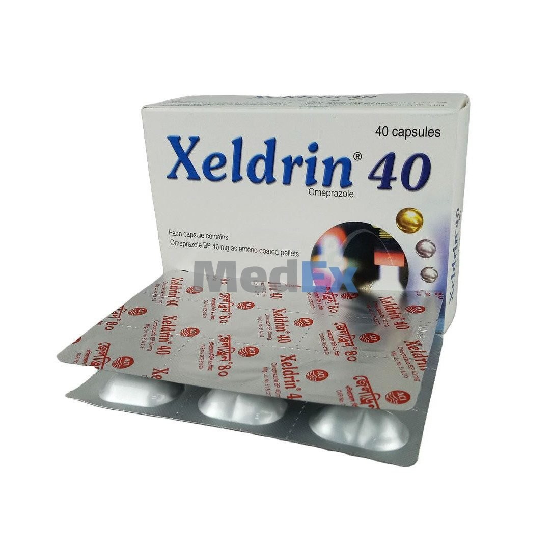 XELDRIN 40MG CAPSULE