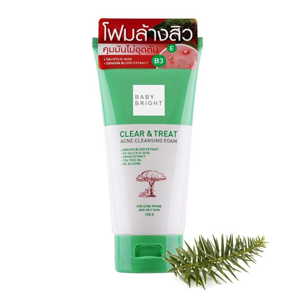 BABY BRIGHT ANTI ACNE DRAGON BLOOD FACE WASH 120ML