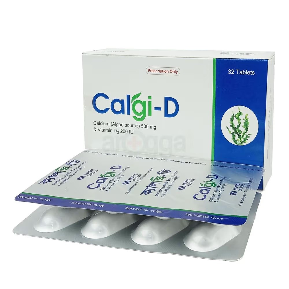 CALGI-DX 600 mg + 400 IU TABLET