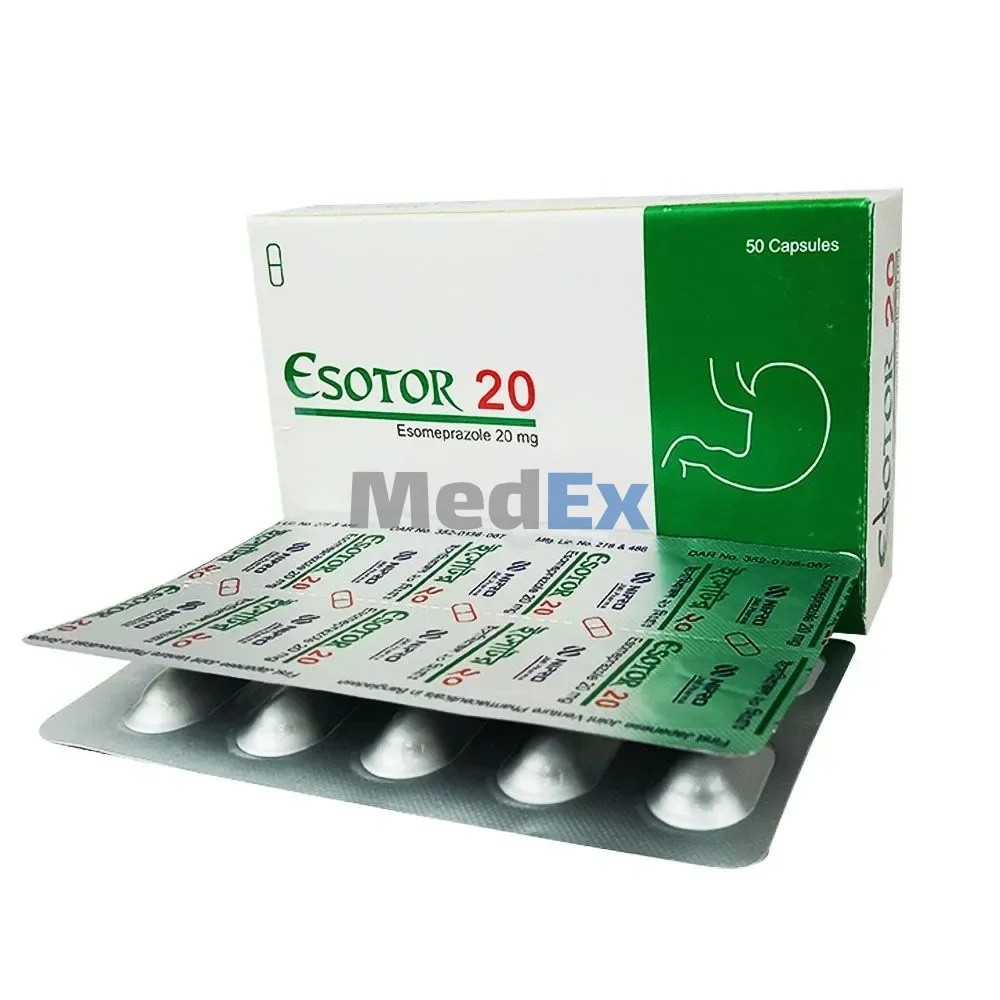 ESOTOR 20 mg CAPSULE