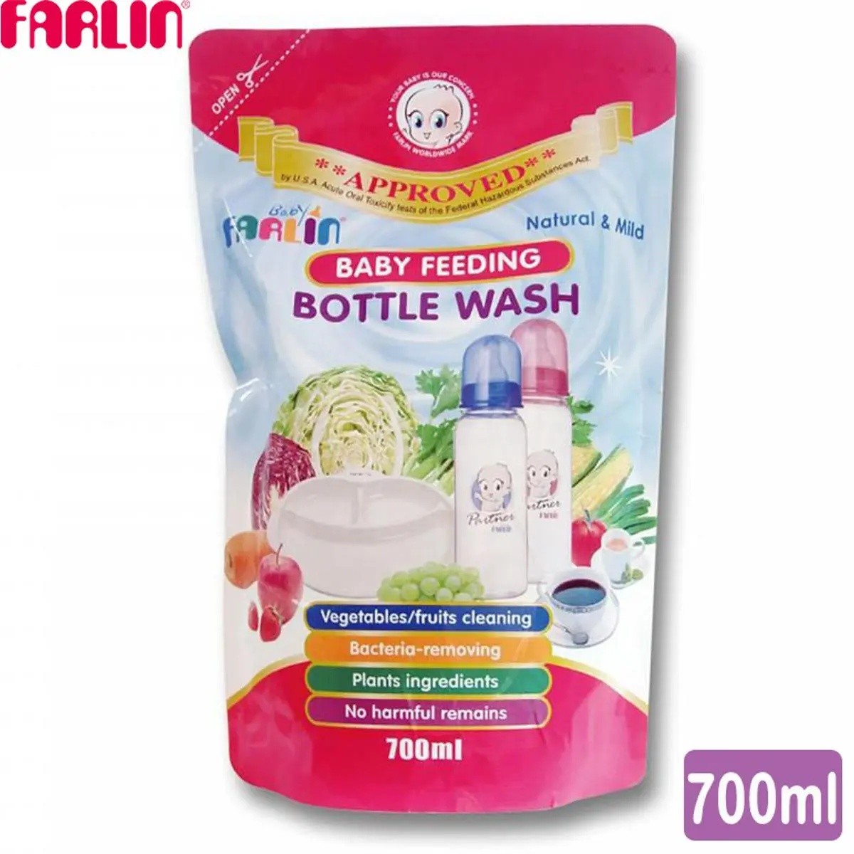FARLIN BOTTOL WASH 700ML