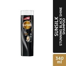 SUNSILK STUNNING BLACK SHINE 340ml shampoo