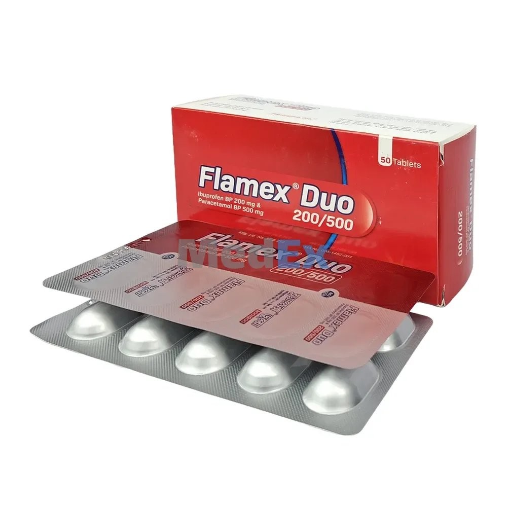 FLAMEX DUO 200/500MG TABLET