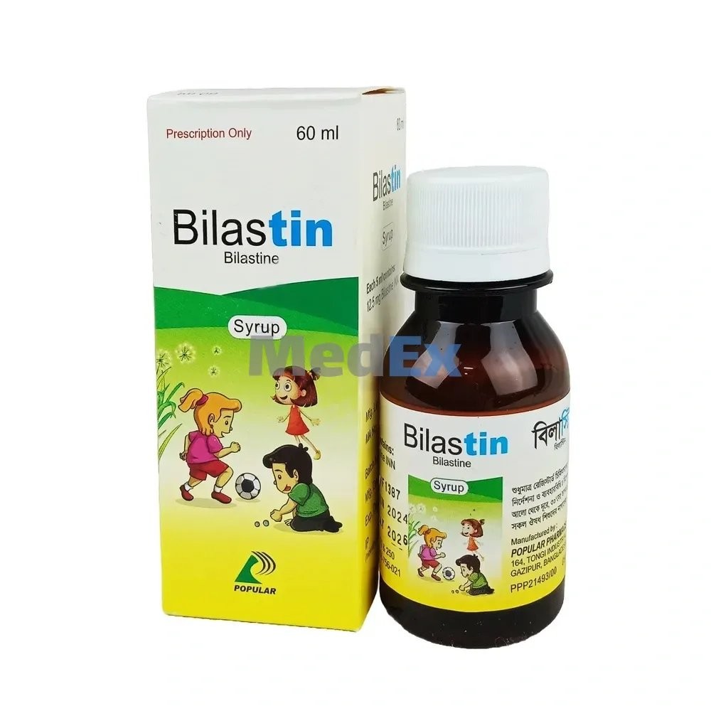 BILASTIN 12.5MG/5ML SYRUP 60ML