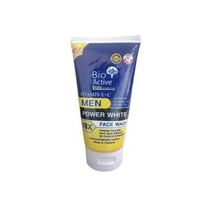 BIO ACTIV MAN POWER WHITE FACE WASH 100G