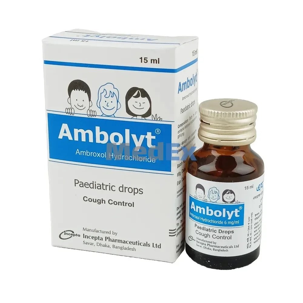 AMBOLYT 6mg/ml Pediatric Drop 15ml