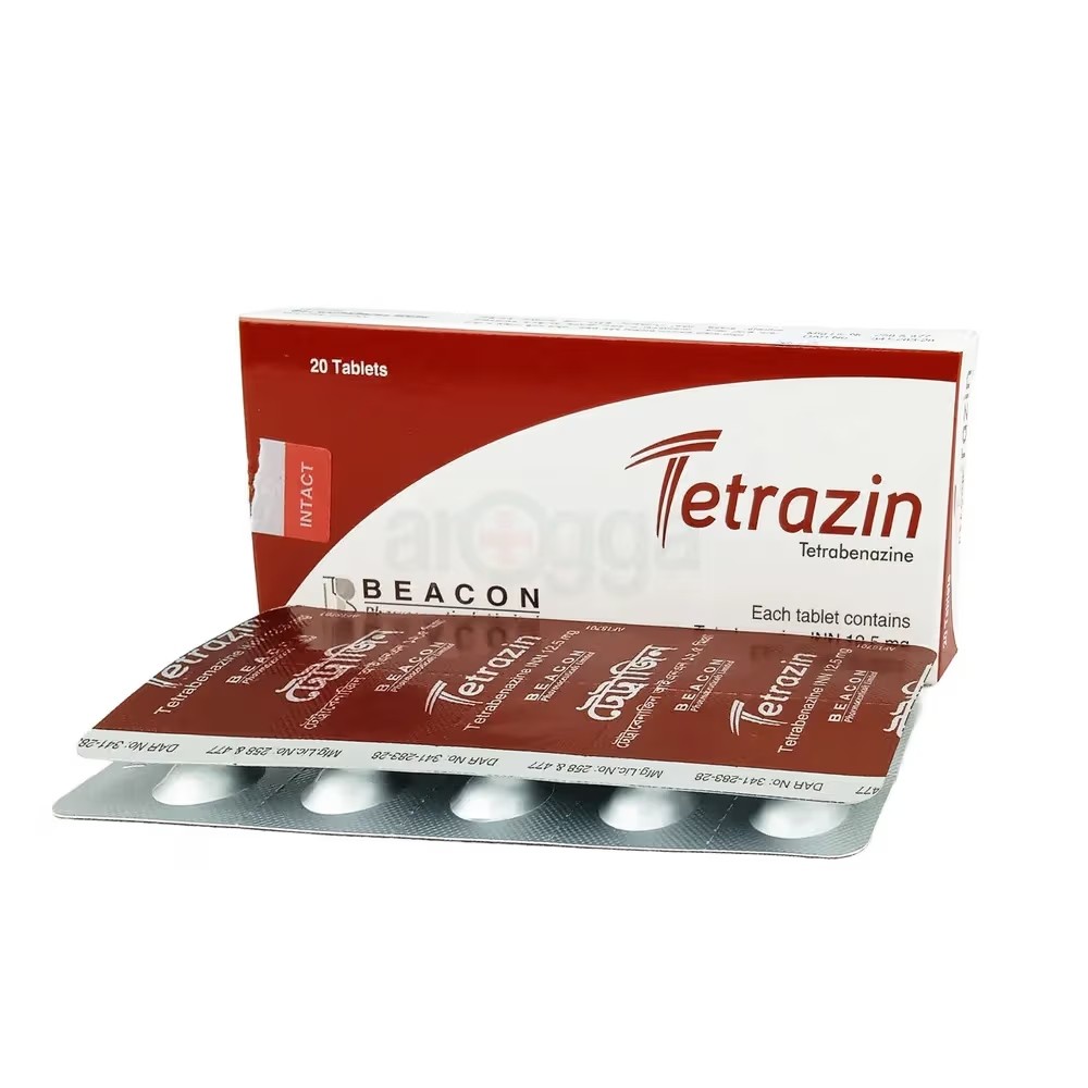 TETRAZIN 12.5MG TABLET