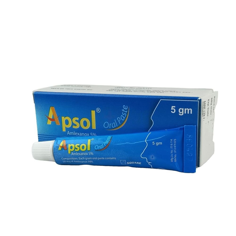 APSOL 5% Oral paste 5gm