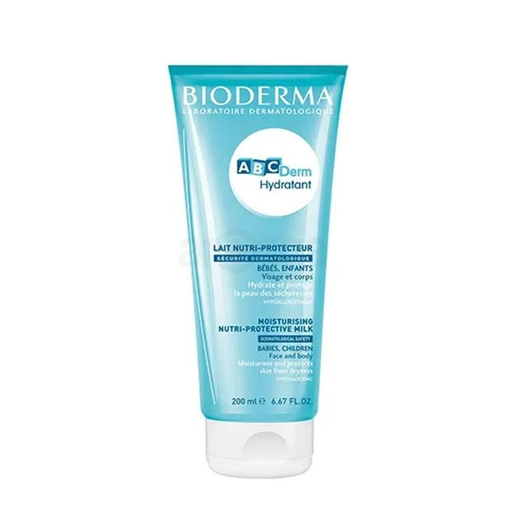 BIODERMA ABC DERM HYDRATANT LAIT NUTRI FACE WASH 200ML