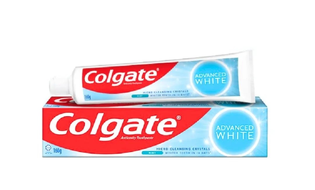 COLGATE ADVANCED WHITE TOOTH PASTE 160GM