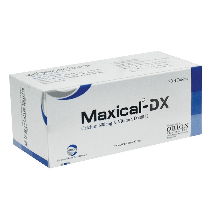 MAXICAL DX 600mg+400IU TABLET