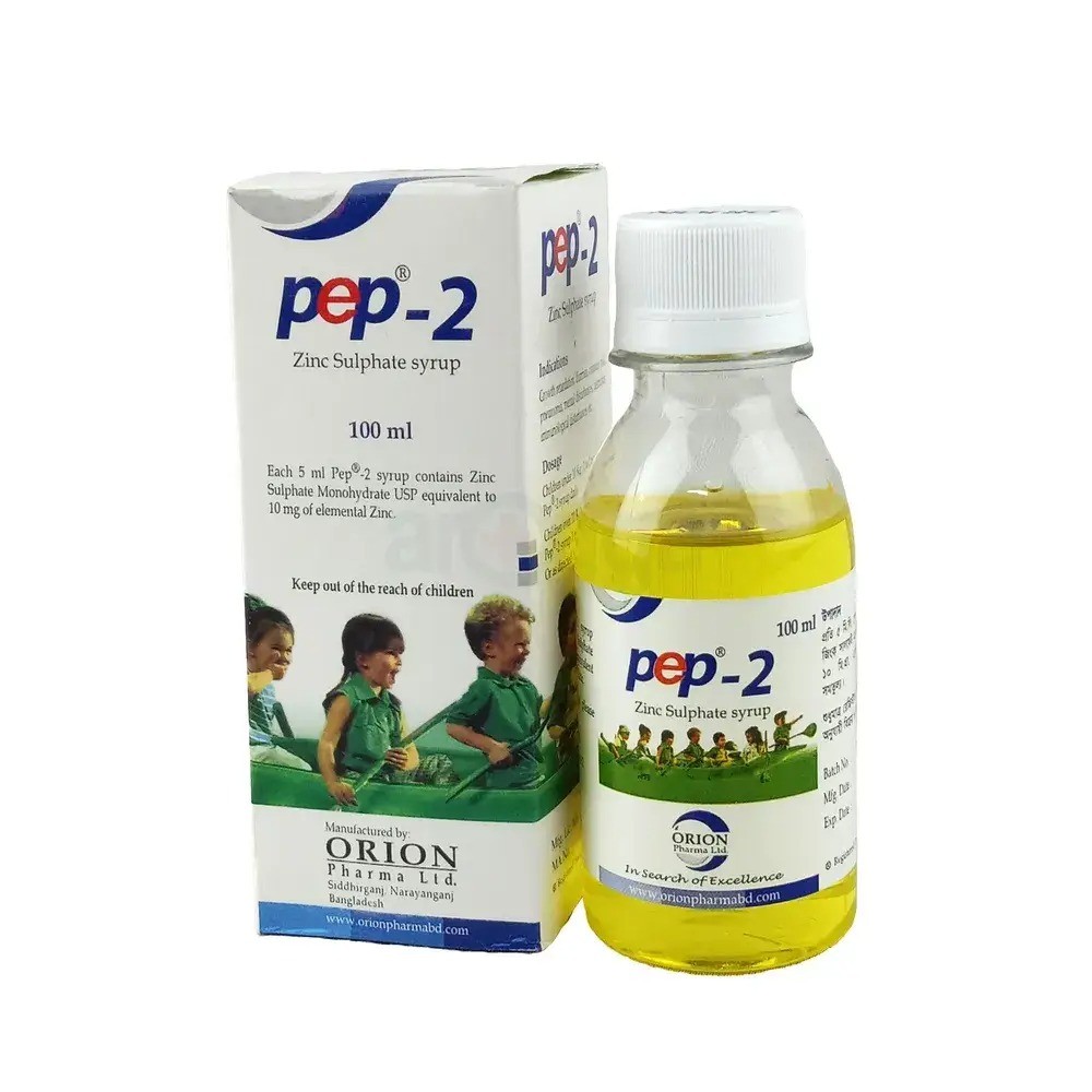 PEP-2 10 mg/5 ml SYRUP 100ML