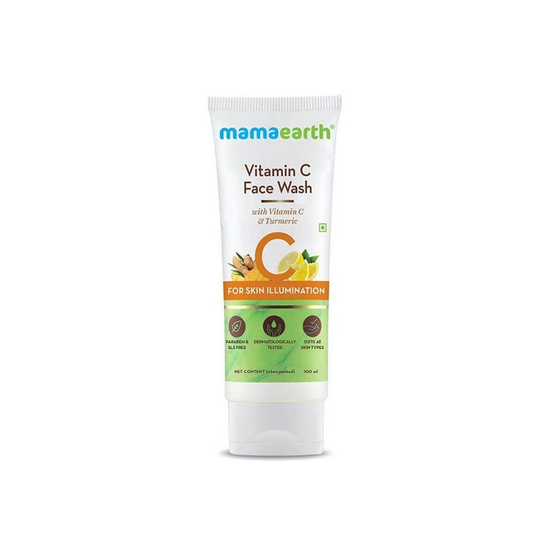 MAMAEARTH VITAMIN C FACE WASH 100 ML