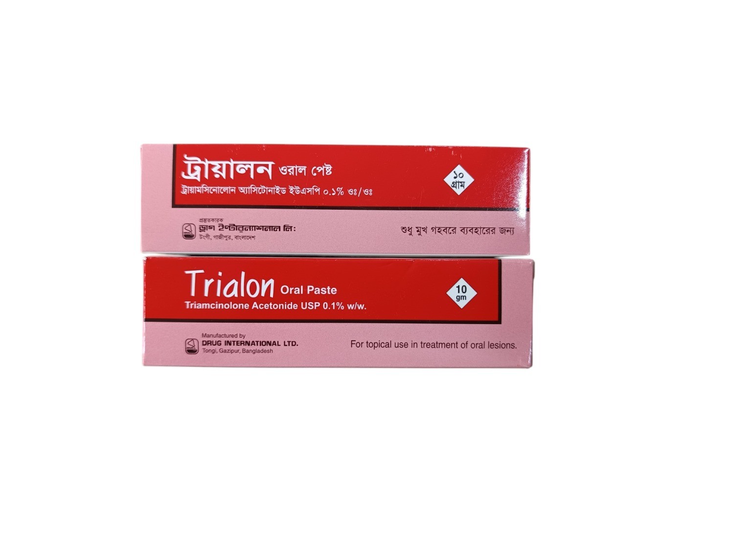 TRIALON ORAL PASTE 10GM