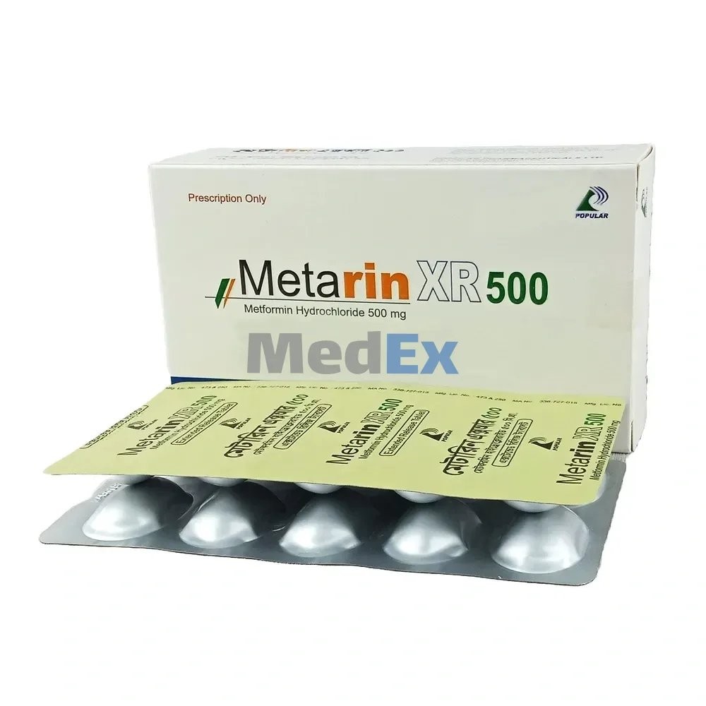 METARIN XR 500 MG TABLET