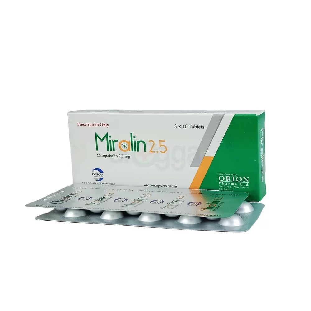 MIRALIN 2.5 mg TABLET