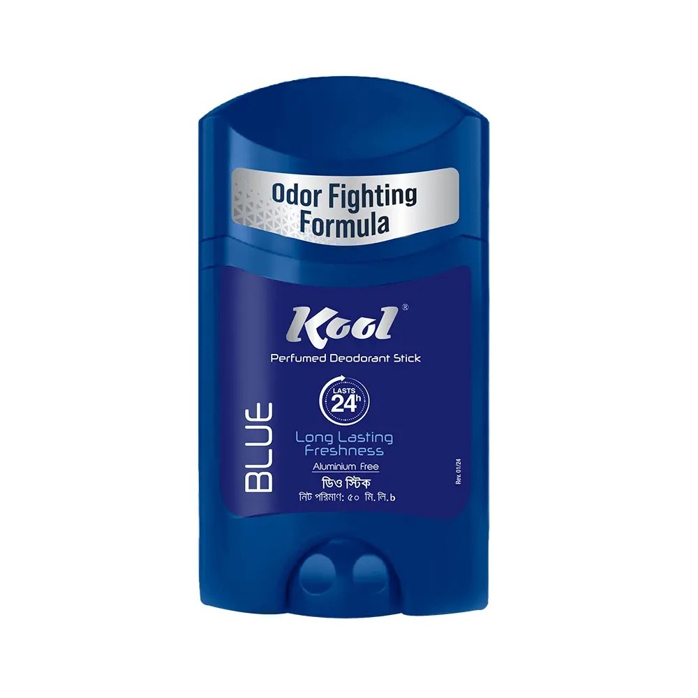 KOOL PERFUMED DEODORANT STICK BLUE 50ML PERFUME