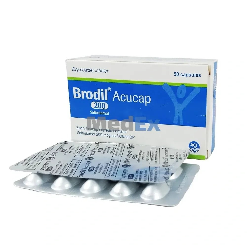 BRODIL ACUCAP 200MG