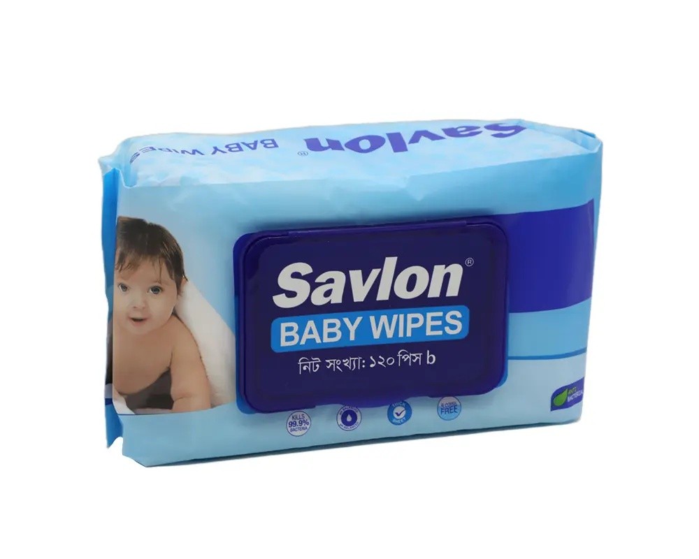 SAVLON BABY WIPES 120 PCS