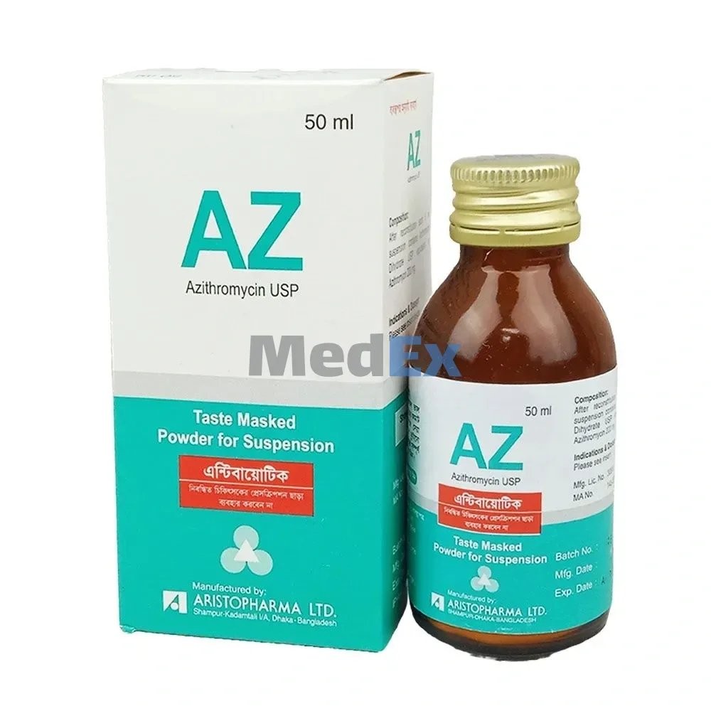 AZ 200mg/5ml Powder for Suspension 50ml