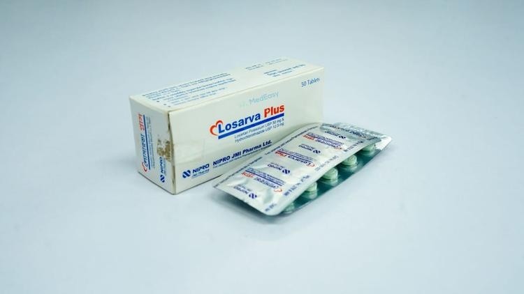 LOSARVA PLUS 50 mg+12.5 mg TABLET