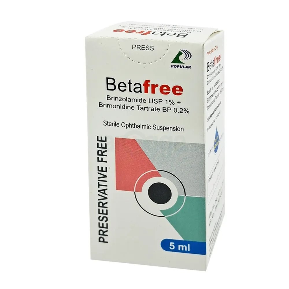 BETAFREE 1%+0.2% Eye Drop 5 ML