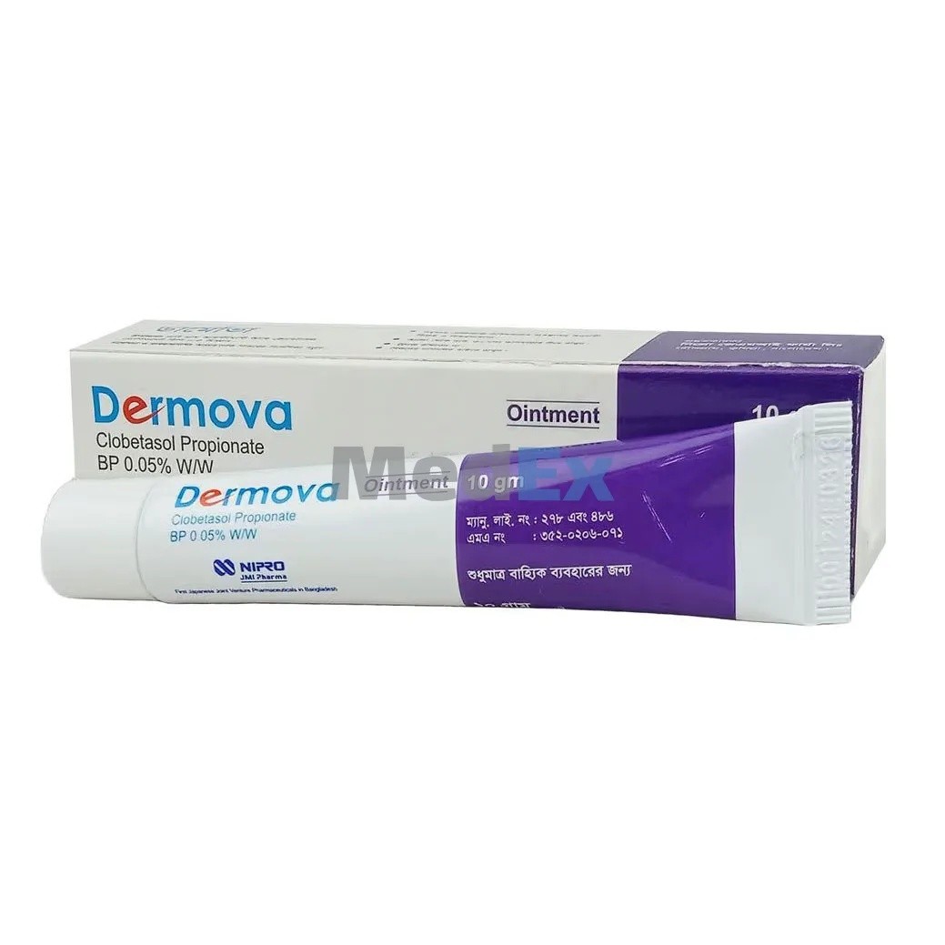 DERMOVA 0.05% Ointment 10GM