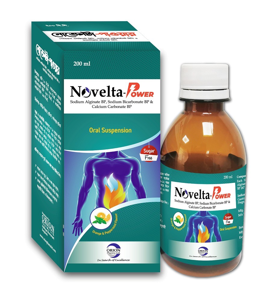NOVELTA POWER (500 mg+267 mg+160 mg)/10 ml 200ML