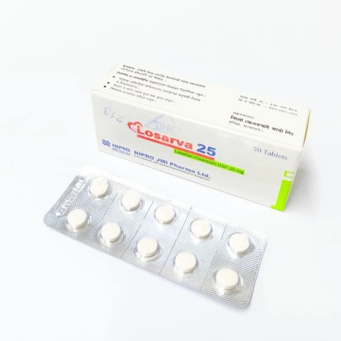 LOSARVA 25 mg TABLET