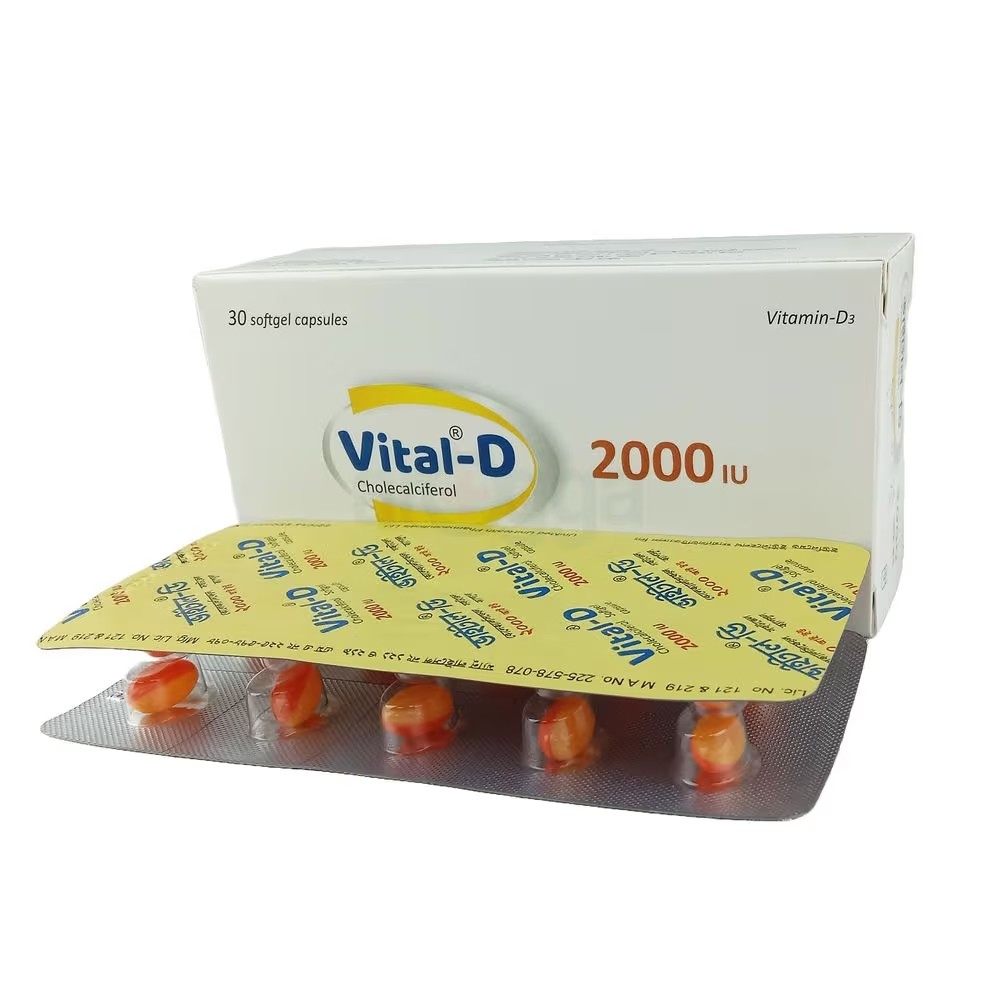 Vital-D 2000 Softgel capsule