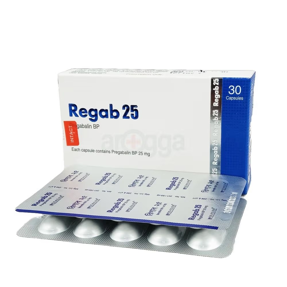 REGAB 25MG CAPSULE