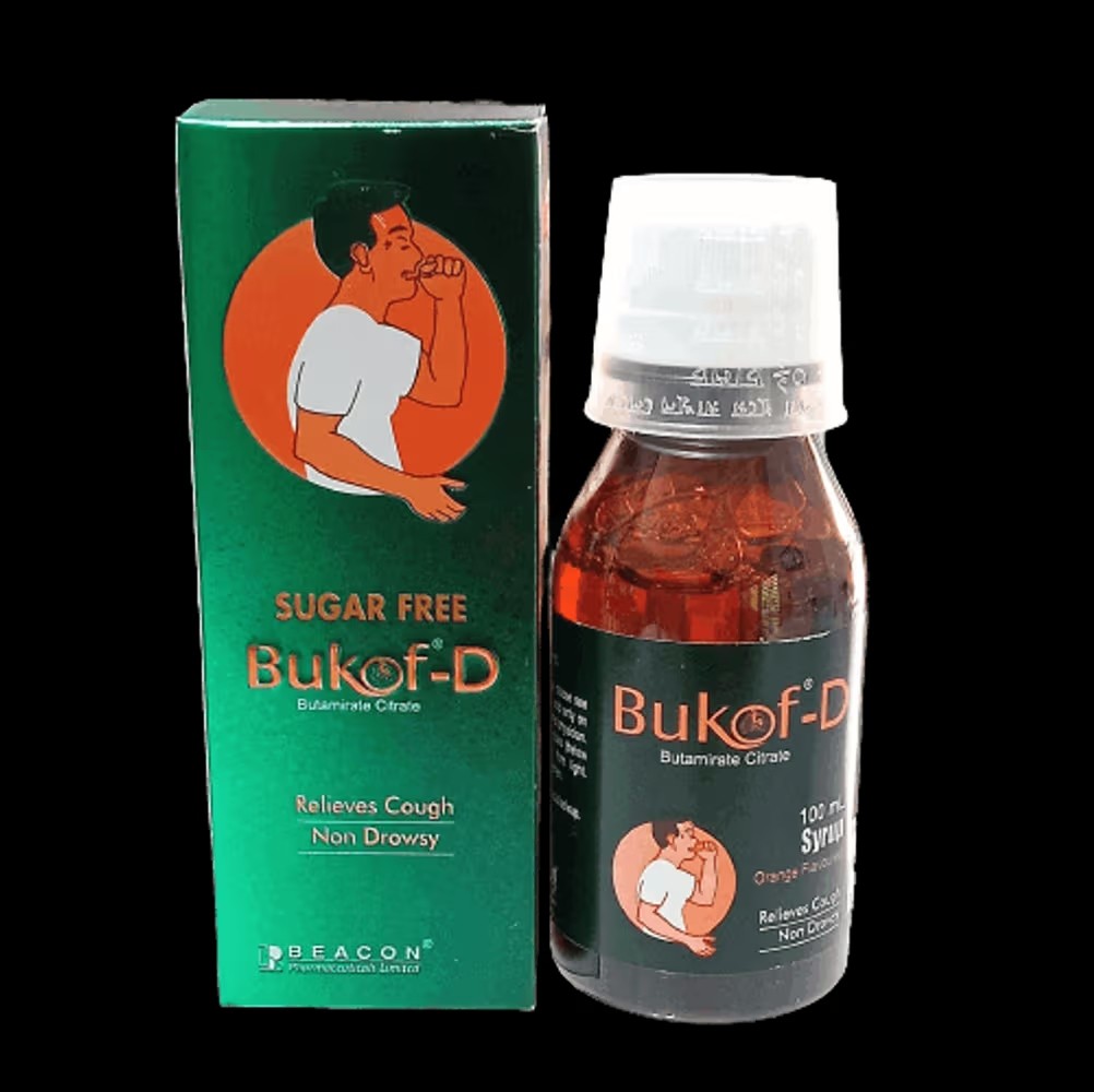 BUKOF-D 7.5mg/5ml Syrup 100ML